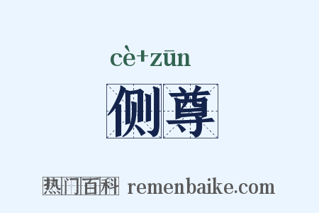 侧尊是什么意思的图片